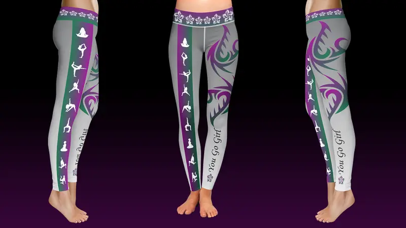 women's leggings, capris Digital Design