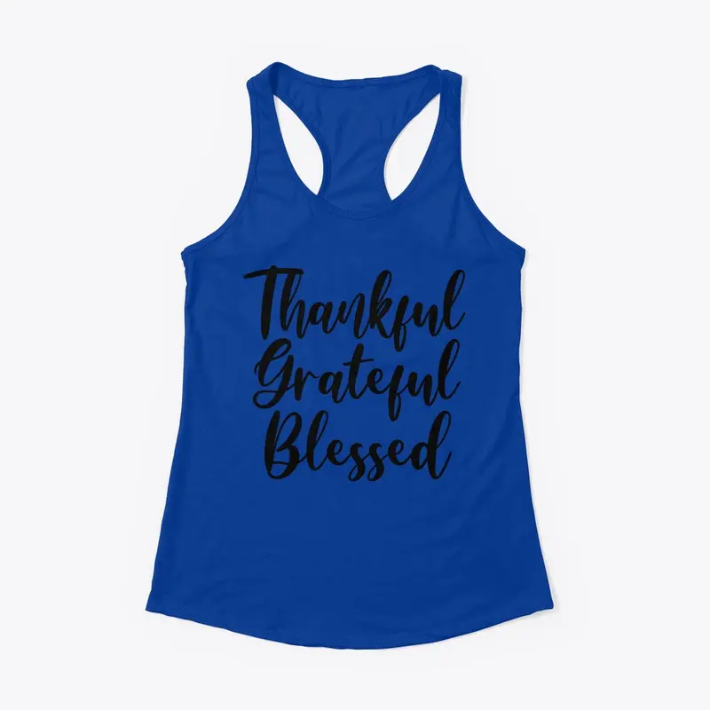 Thankful Grateful Blessed Design