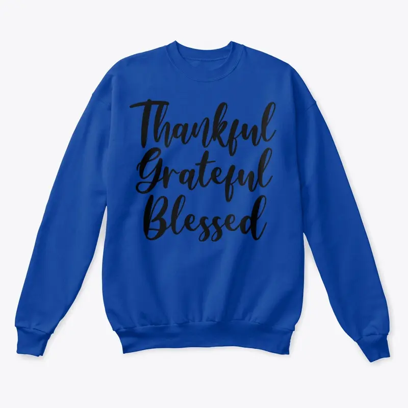 Thankful Grateful Blessed Design