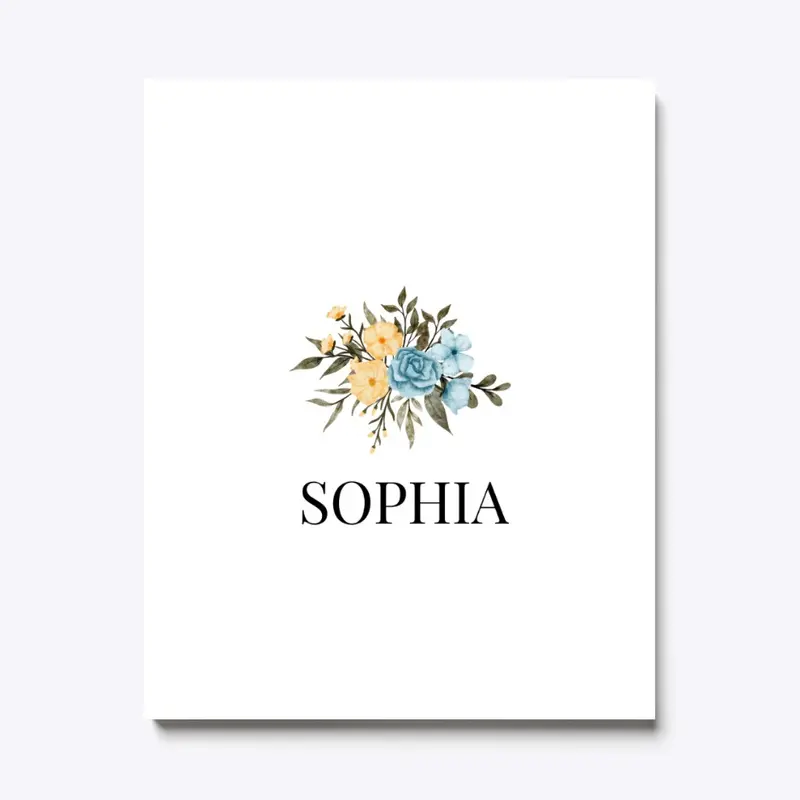 SOPHIA NAME DESIGN...