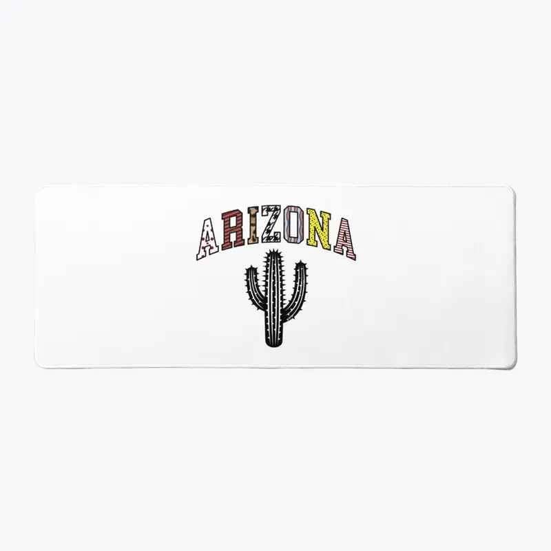 USA States Name Design Arizona