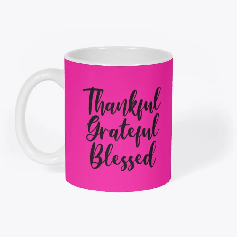 Thankful Grateful Blessed Design