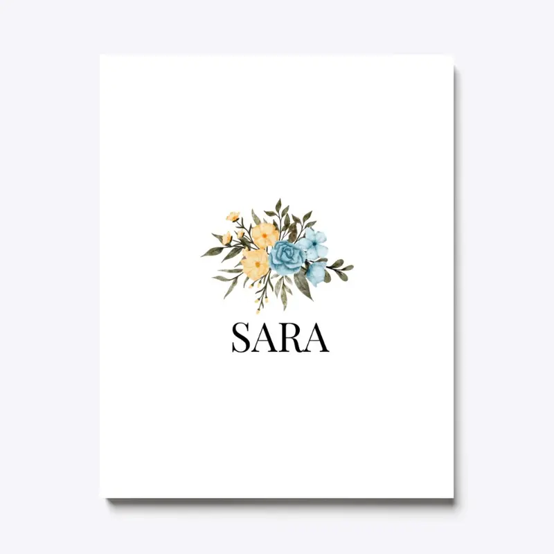 SARA NAME Design..