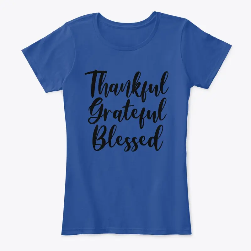 Thankful Grateful Blessed Design