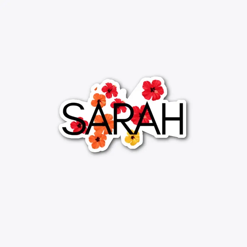 SARAH NAME Design..