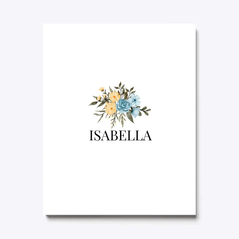 ISABELLA Name Design 