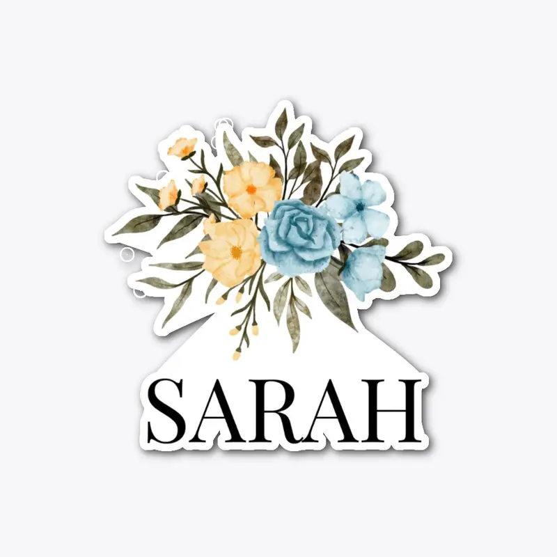 SARAH NAME Design..