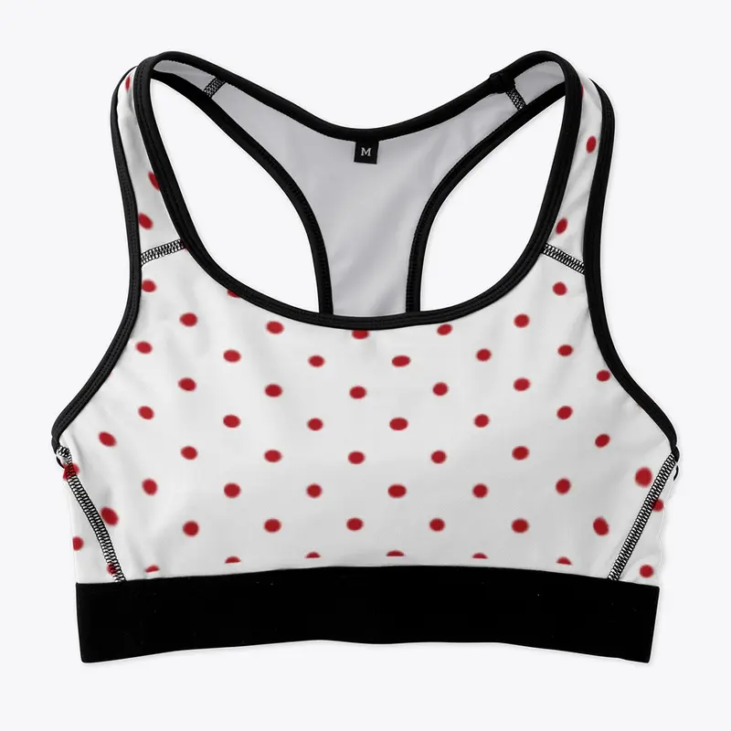 Sports Bra.. All-Over Print Sports Bra..