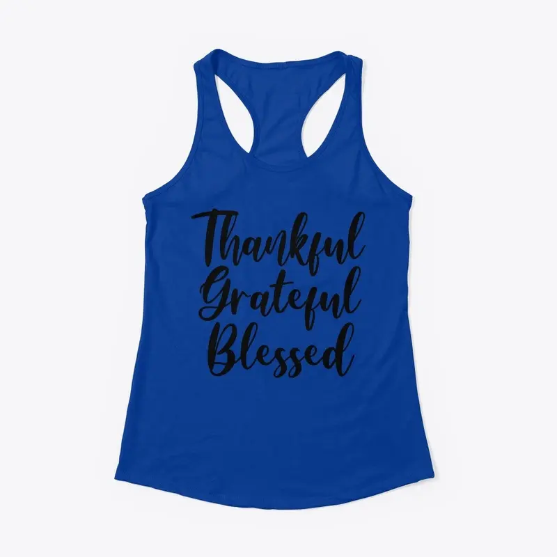 Thankful Grateful Blessed Design