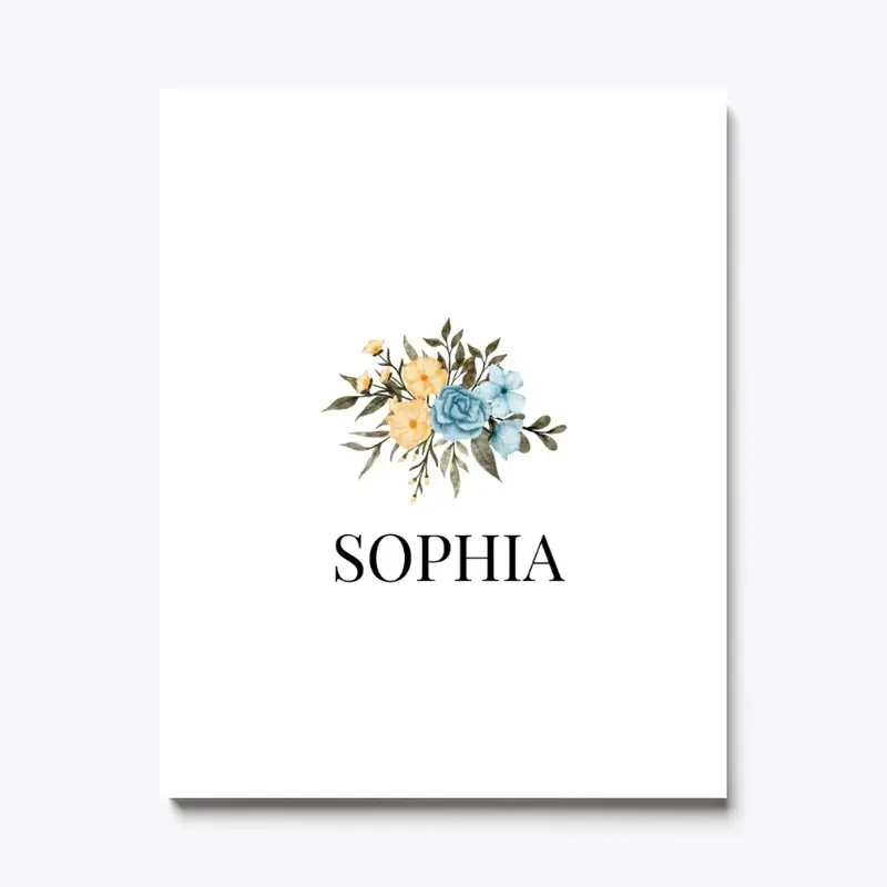 SOPHIA NAME DESIGN...