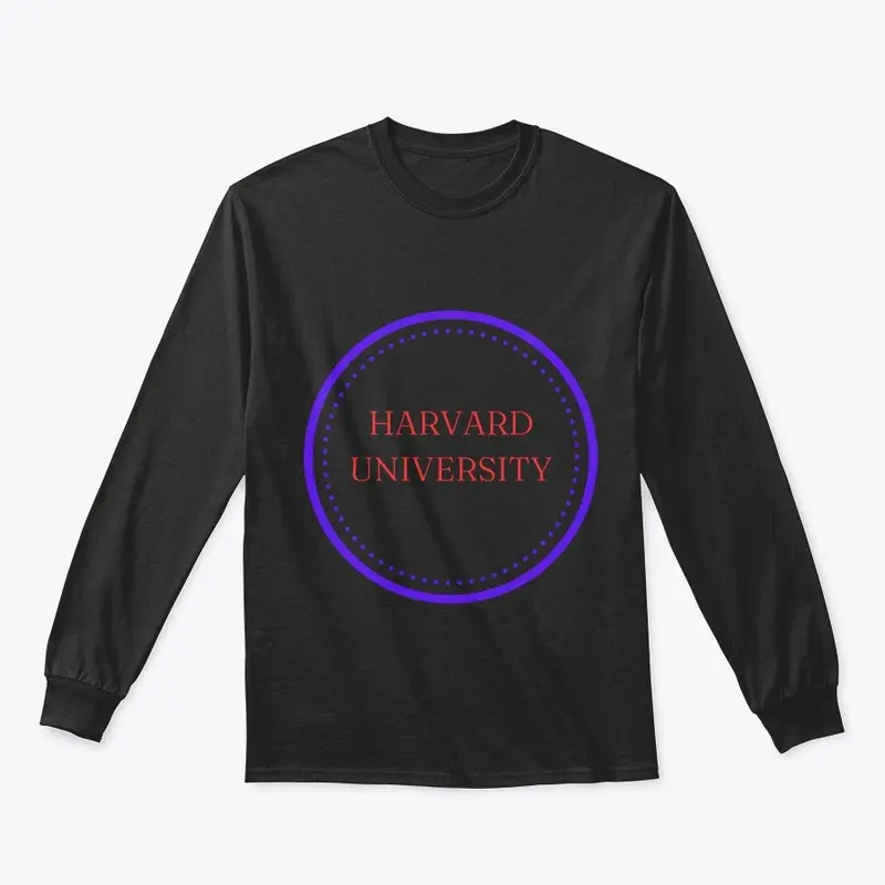 HARVARD UNIVERSITY NAME DESIGN T-SHIRT