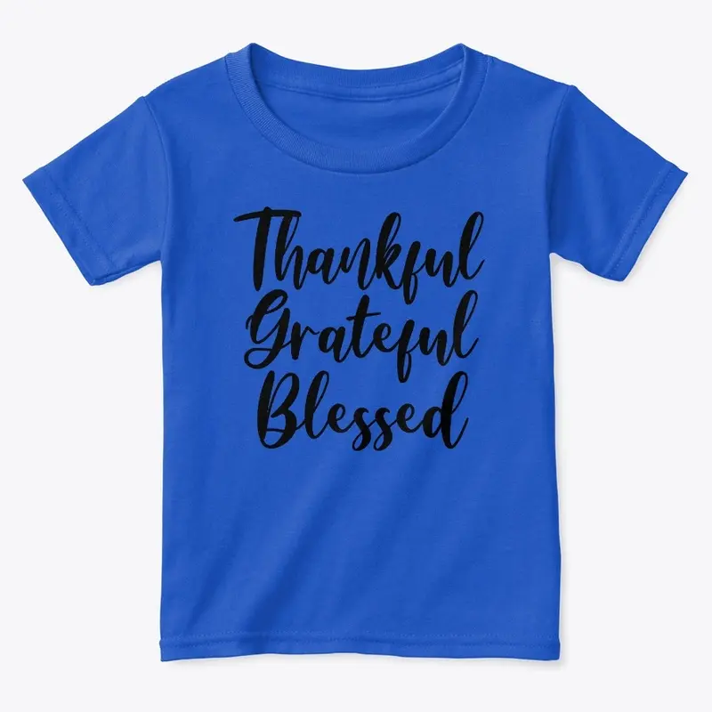 Thankful Grateful Blessed Design