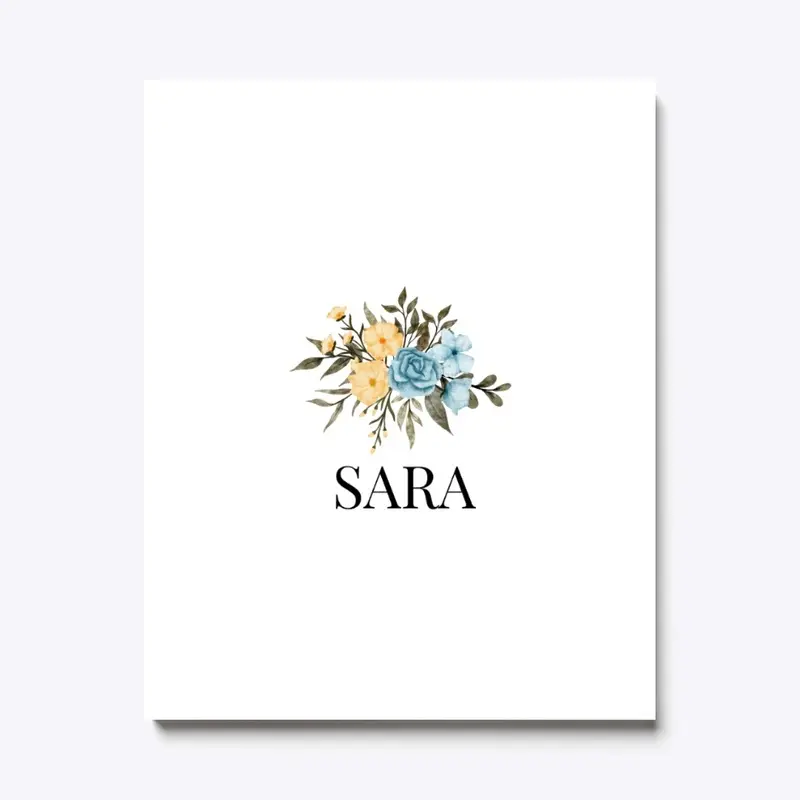 SARA NAME Design..