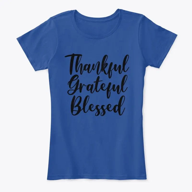 Thankful Grateful Blessed Design