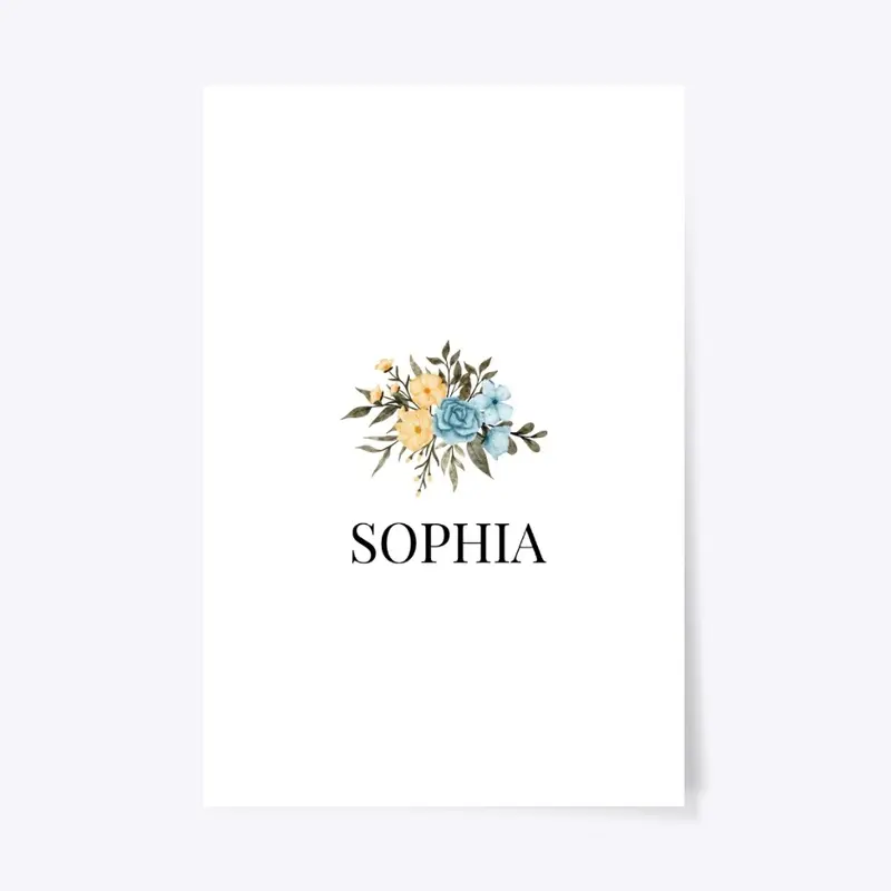 SOPHIA NAME DESIGN...