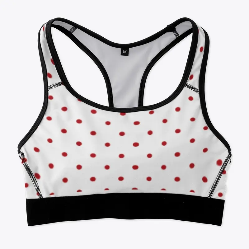 Sports Bra.. All-Over Print Sports Bra..